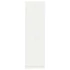 Kép 6/11 - Ruhásszekrény polcokkal ajtóval Fehér 55 x 25 x 189 cm
