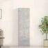 Kép 2/11 - vidaXL Ruhásszekrény polcokkal Beton Szürke 55 x 25 x 189 cm 