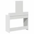 Kép 8/11 - Öltözködőasztal fiókkal fehér 100 x 41 x 140 cm