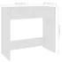 Kép 6/6 - Fehér sarokasztal 200 x 50 x 76 cm