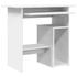 Kép 7/11 - Asztal polcokkal tárolóval Fehér 100 x 40 x 90 cm