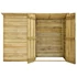 Kép 4/11 - Impregnált fenyőfa kerti fészerház 232 x 110 x 170 cm