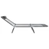 Kép 5/11 - Összecsukható nyugágy Szürke 182 x 55 x 85,5 cm Te x tilén