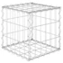 Kép 1/7 - kocka alakú acélhuzal gabion magaságyás 30 x 30 x 30 cm