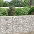 Kép 1/7 - 3 db vas gabion magaságyás 30 x 30 x 100 cm