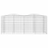 Kép 3/5 - ezüstszínű horganyzott acél kerti magaságyás 240 x 40 x 45 cm