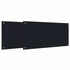 Kép 1/8 - vidaXL Konyhai fröccsenésgátló 2 pcs Fekete 100 x 50 cm edzett üveg