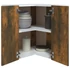 Kép 4/9 - "Lyon" füstös tölgy színű függő sarokszekrény