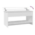 Kép 8/9 - Fehér dohányzóasztal 102x50x52,5 cm