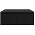 Kép 6/11 - Dohányzóasztal fiókkal fekete 80 x 80 x 31 cm