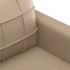 Kép 6/9 - Kétszemélyes cappuccino színű műbőr kanapé 158 x 77 x 80 cm