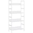 Kép 1/11 - 4 szintes fehér könyvespolc 60 x 27,6 x 124,5 cm