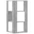 Kép 6/10 - 3 szintes betonszürke sarok könyvespolc 50x50x102 cm