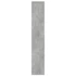Kép 5/10 - Betonszürke könyvespolc 100 x 33 x 187,5 cm