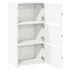Kép 5/11 - Fehér könyvespolc 40x24x77 cm