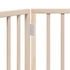 Kép 8/9 - Összecsukható kutyakapu 3 panelből, 150 cm, nyárfa