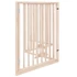 Kép 5/11 - Nyárfa 4 paneles összecsukható kutyakapu ajtóval 320 cm