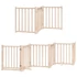 Kép 3/11 - Nyárfa 12 paneles összecsukható kutyakapu ajtóval 600 cm
